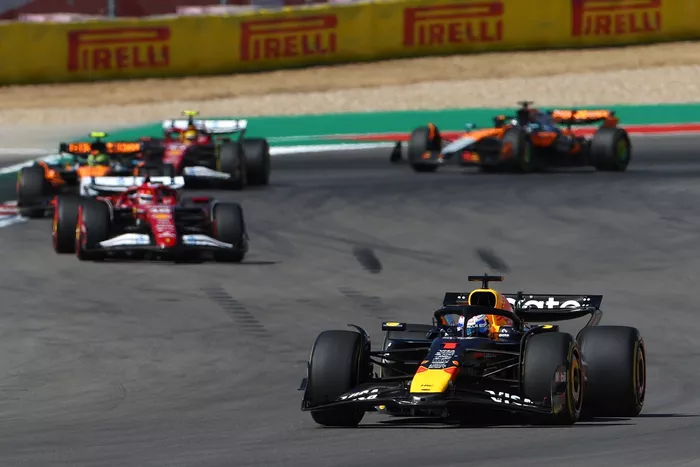 Charles Leclerc, Ferrari, Max Verstappen, Red Bull Racing
