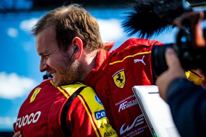 Damien Augier, Ferrari race engineer 