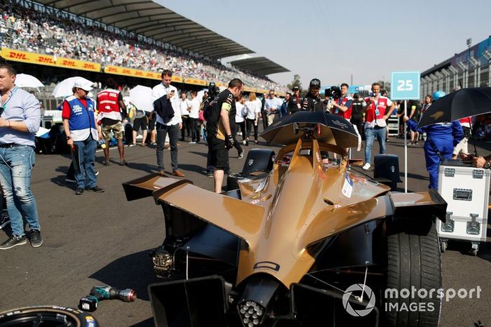 El auto de Jean-Eric Vergne, DS TECHEETAH, DS E-Tense FE19