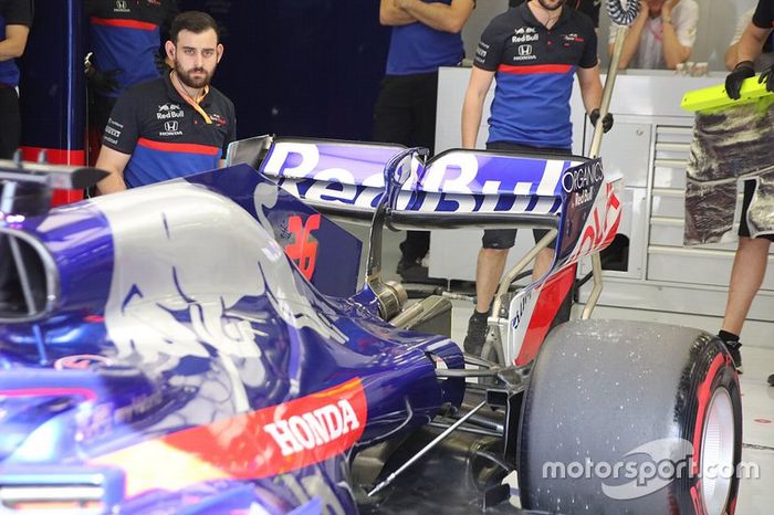 Alerón trasero del Toro Rosso