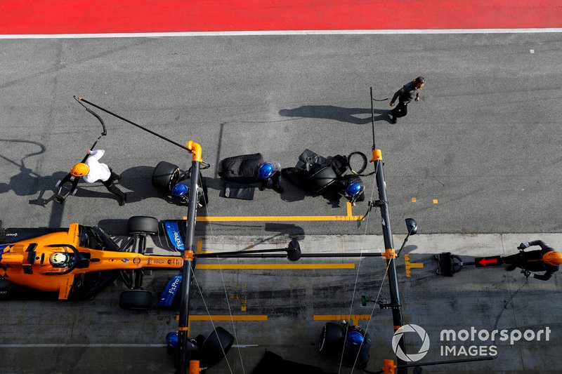 Пит-стоп: Ландо Норрис, McLaren MCL34