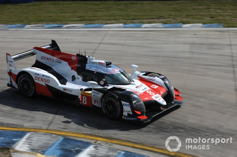 #8 Toyota Gazoo Racing Toyota TS050: Sébastien Buemi, Kazuki Nakajima, Fernando Alonso