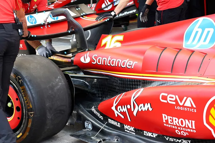 Détail technique de la Ferrari SF-24