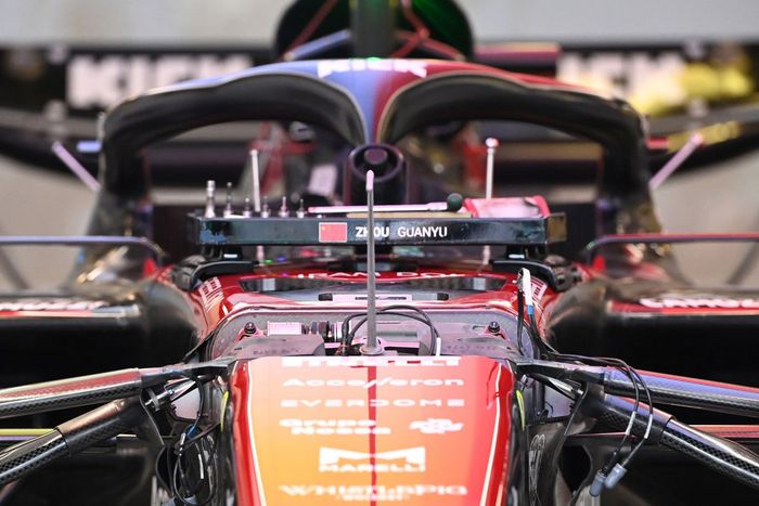 Detalle técnico del Alfa Romeo C43