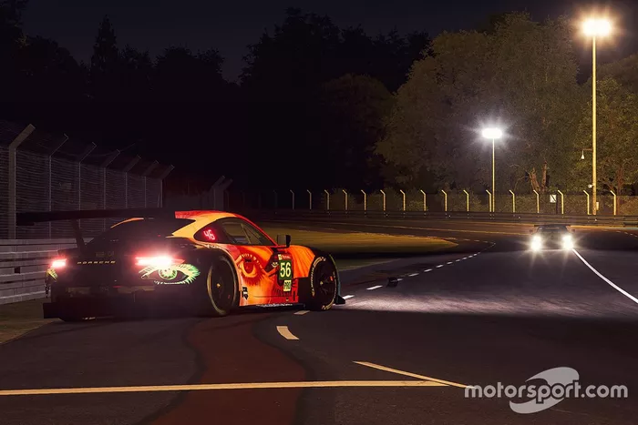 #56 Team Project 1 Porsche 911 RSR: Laurents Horr, David Kolkmann, Dany Giusa, Lukas Muller
