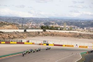 Renn-Action der Supersport-300-Klasse im Motorland Aragon in Alcaniz