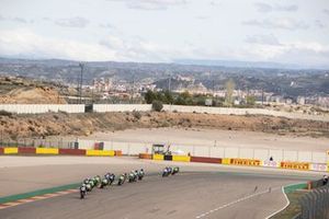 Renn-Action der Supersport-300-Klasse im Motorland Aragon in Alcaniz