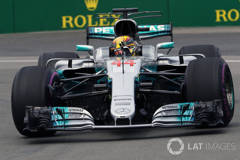 Lewis Hamilton, Mercedes-Benz F1 W08 at Canadian GP