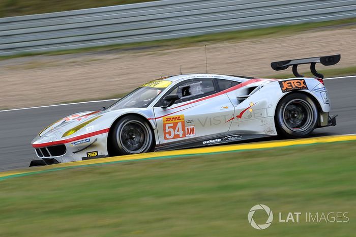 #54 Spirit of Race Ferrari 488 GTE: Thomas Flohr, Francesco Castellacci, Miguel Molina
