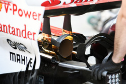 Ferrari SF70H, scarico