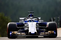 Marcus Ericsson, Sauber C36, mit Halo