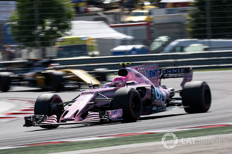 7 місце — Естебан Окон (Франція, Force India) — коефіцієнт 501,00