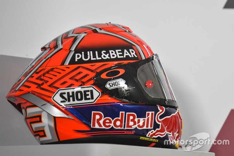 Helmet of Marc Marquez, Repsol Honda Team