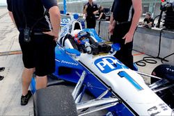 Ricky Taylor testing the Team Penske Chevrolet of Simon Pagenaud