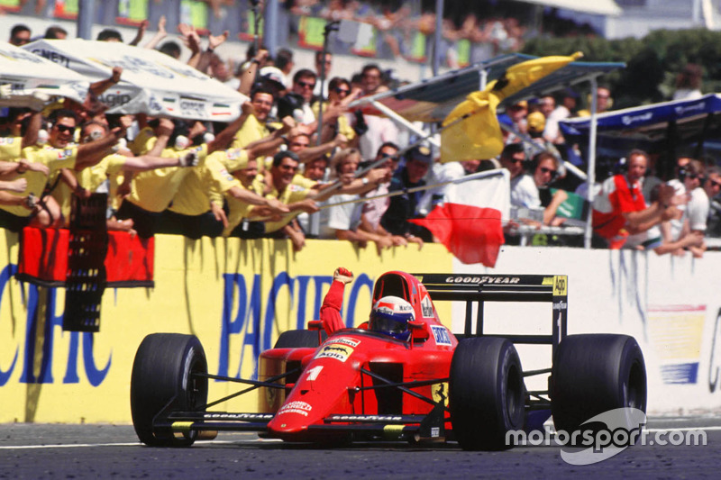 Alain Prost, Ferrari toma la victoria