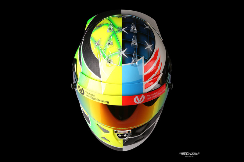 Helmet of Mick Schumacher