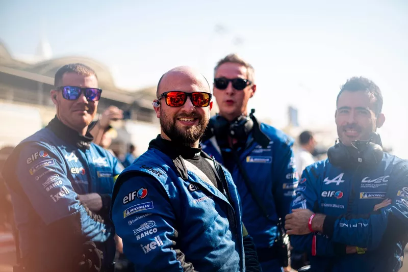 Membres de l'équipe d'endurance alpine