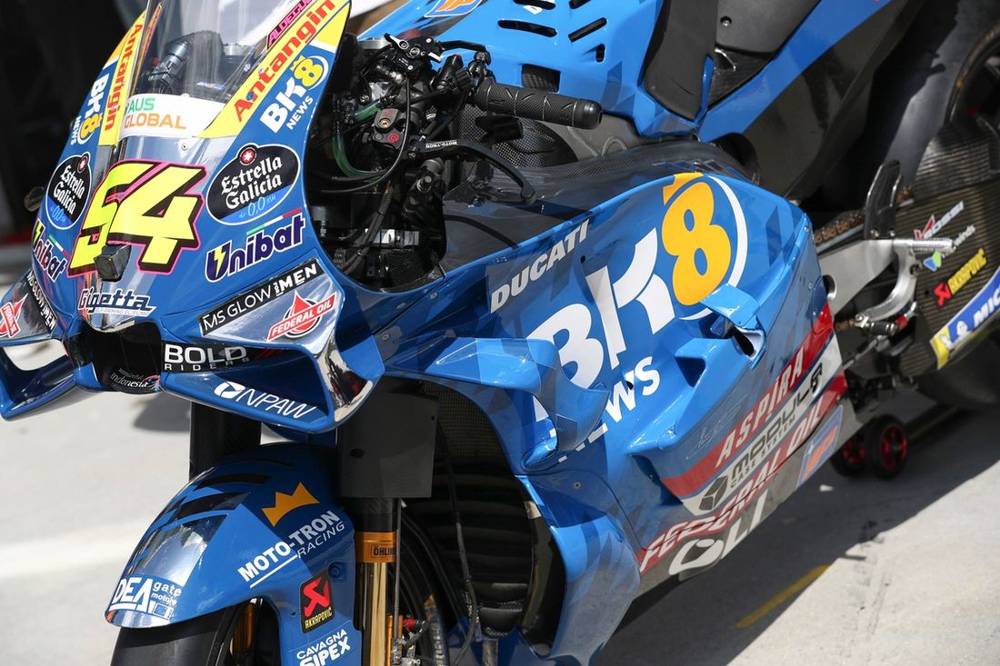 Gresini Racing bike detail