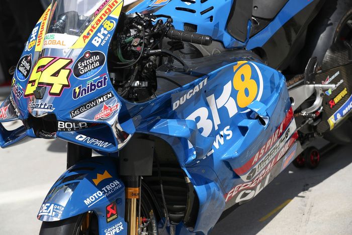 Детали гоночного велосипеда Gresini