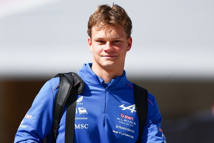 Paul Aron before first practice.