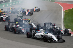 Felipe Massa, Williams FW38 bij de start