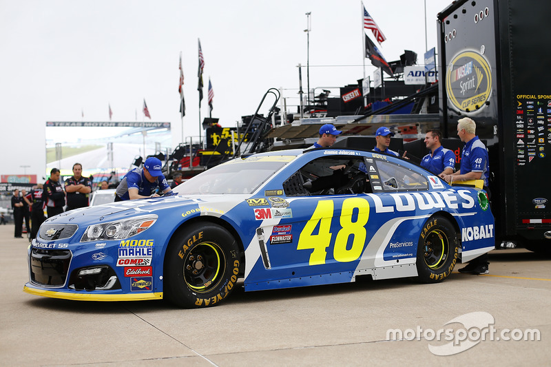 L'auto di Jimmie Johnson, Hendrick Motorsports Chevrolet