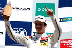 Podium: Winner Lance Stroll, Prema Powerteam Dallara F312  Mercedes-Benz
