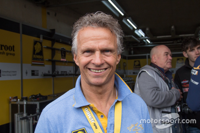 Jan Lammers tijdens de Jumbo Racedagen