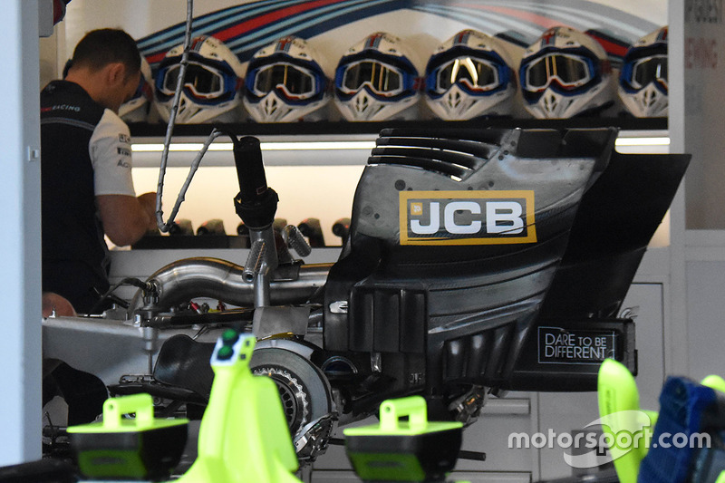 Williams FW41 caja de engranajes de titanio