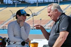 Gabby Chaves, Harding Racing con el manager del equipo  Larry Curry