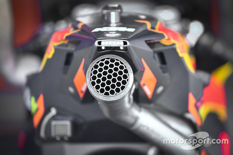 Dettaglio della KTM MotoGP
