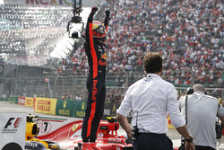 Race winner Max Verstappen, Red Bull Racing