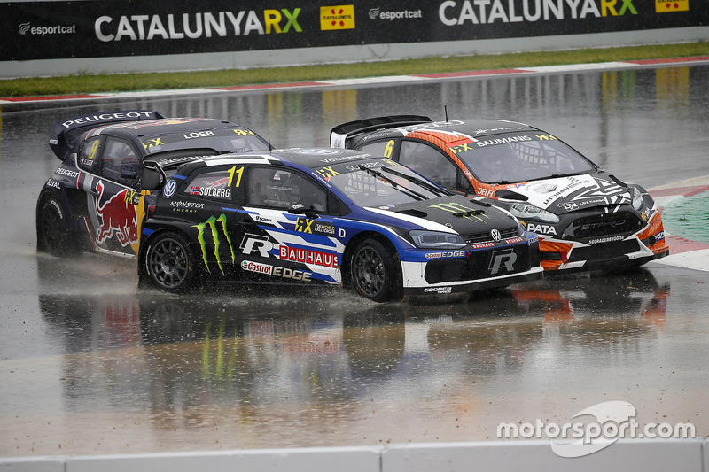 Petter Solberg, PSRX Volkswagen Sweden, Janis Baumanis, STARD, Sébastien Loeb, Team Peugeot Total