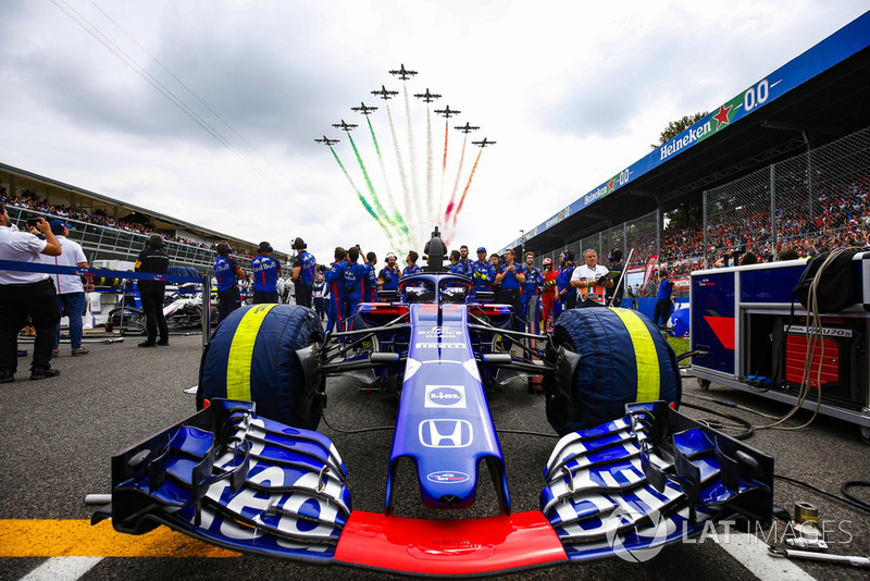 Rajtrács és készülődés az Olasz Nagydíj rajtja előtt - F1 2018