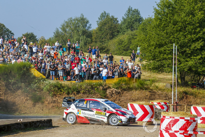 Ott Tanak, Martin Järveoja, Toyota Yaris WRC, Toyota Gazoo Racing