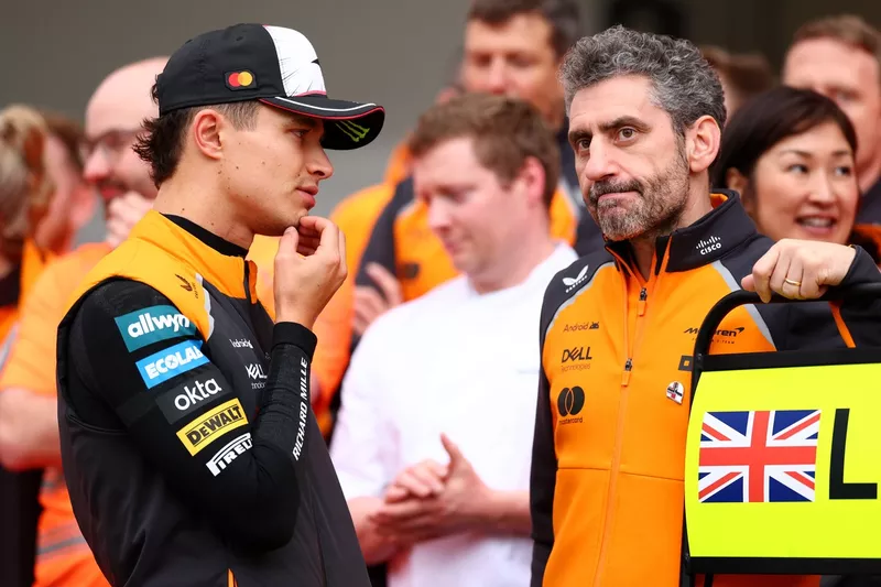 Lando Norris, McLaren, Andrea Stella, McLaren
