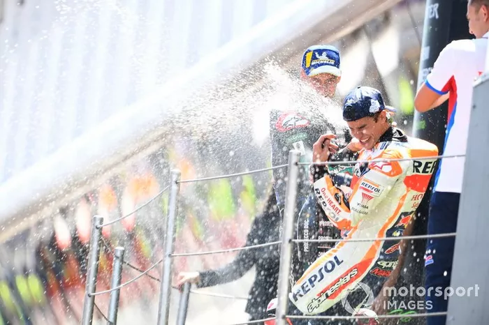 Fabio Quartararo, Petronas Yamaha SRT, Marc Marquez, Repsol Honda Team