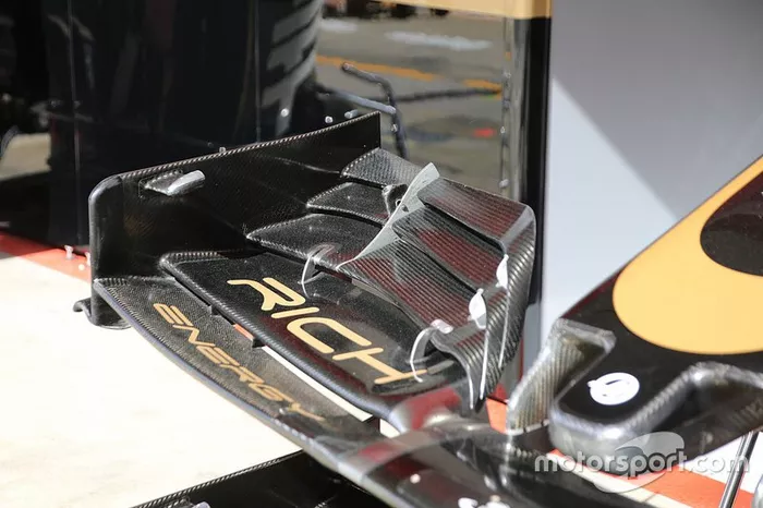 Detalle técnico del Haas