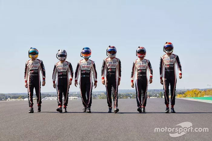#7 Toyota Gazoo Racing: Mike Conway, Kamui Kobayashi, Jose Maria Lopez / #8 Toyota Gazoo Racing: Sebastien Buemi, Kazuki Nakajima, Brendon Hartley