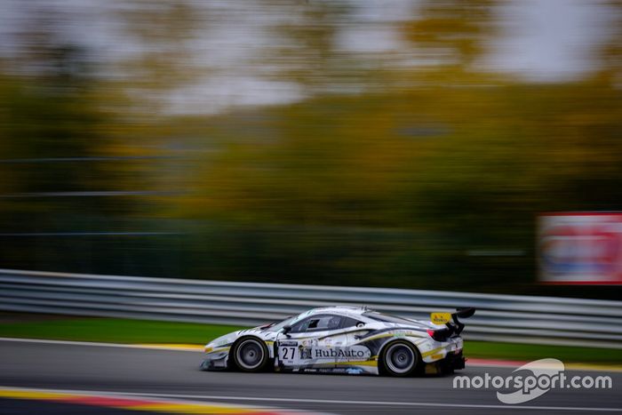 #27 Hub Auto Ferrari 488 GT3: Kamui Kobayashi, Marcos Gomes, Tom Blomqvist