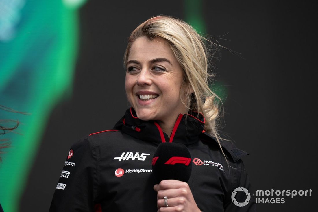 Faith Atack-Martin, trenerka wydajności i fizjoterapeutka zespołu Haas F1 Team