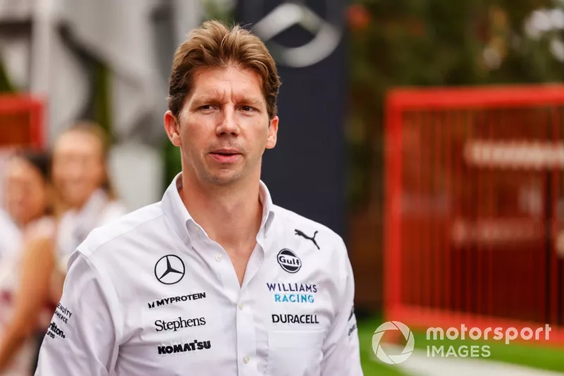 James Vowles, directeur de l'équipe Williams Racing 