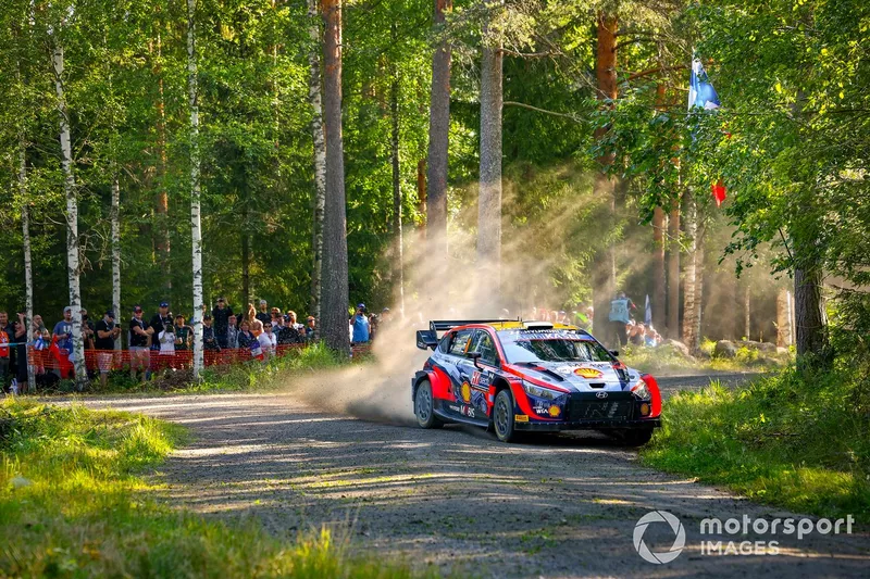 Ott Tanak, Martin Jarveoja, Hyundai World Rally Team Hyundai i20 N Rally1
