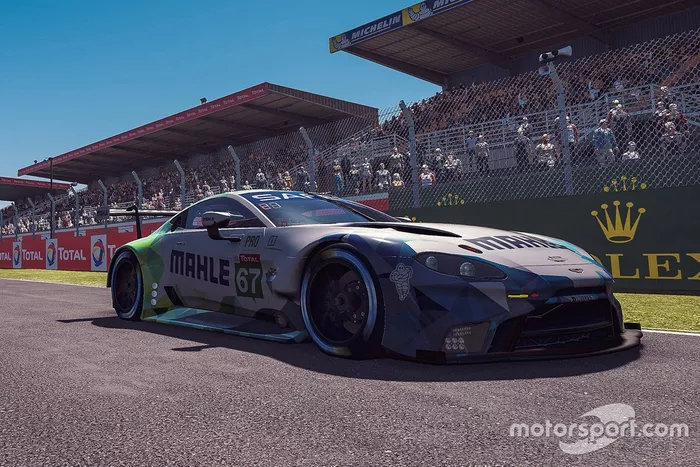 #67 Mahle Racing Team Aston Martin Vantage GTE: Ferdinand Habsburg, Robert Wickens, Jimmy Broadbent, Kevin Rotting