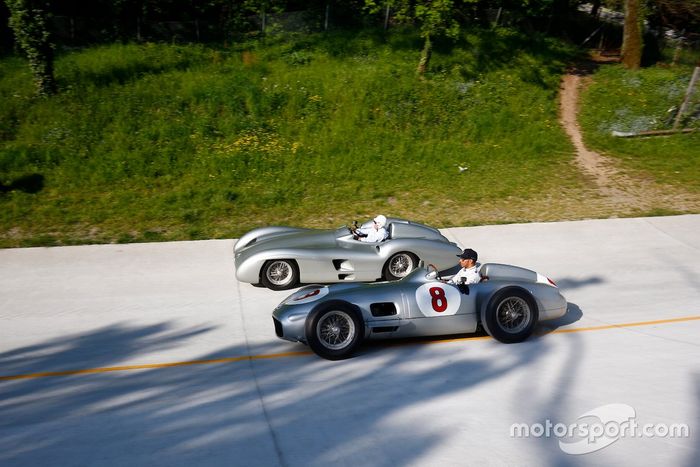 Lewis Hamilton et Sir Stirling Moss à Monza
