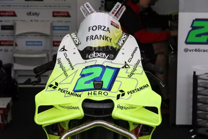 Message for Franco Morbidelli, VR46 Racing Team