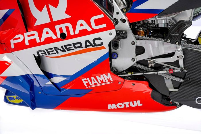 Pramac Racing bike detail