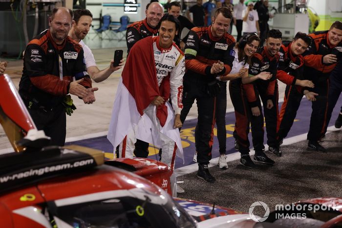 Equipo del #31 WRT Oreca 07 - Gibson LMP2: Sean Gelael, Robin Frijns, Rene Rast