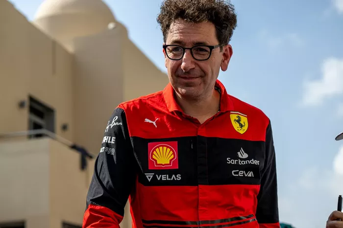 Mattia Binotto, director del equipo Ferrari