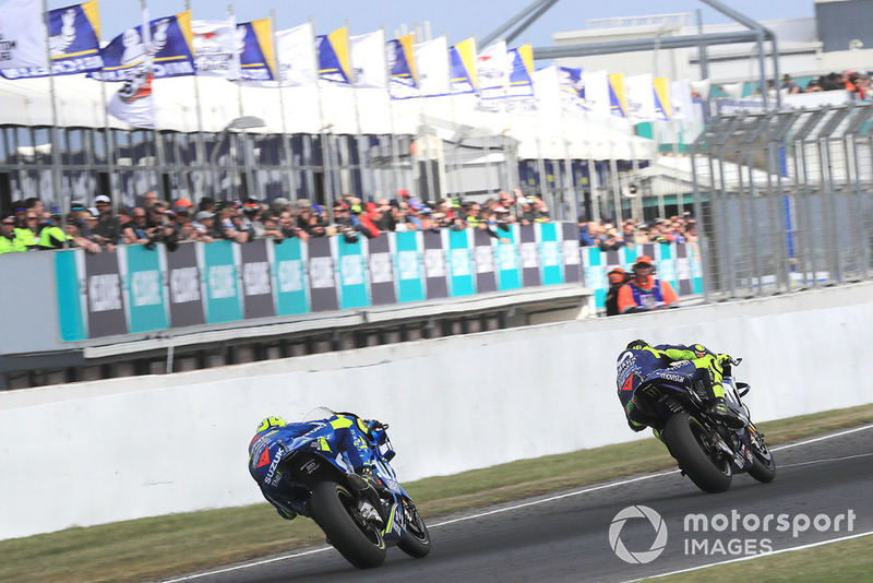 Valentino Rossi, Yamaha Factory Racing, Andrea Iannone, Team Suzuki MotoGP